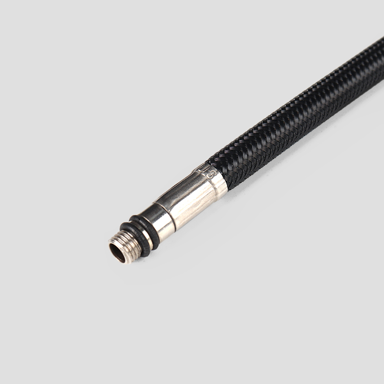 Manguera trenzada metálica de doble cabeza